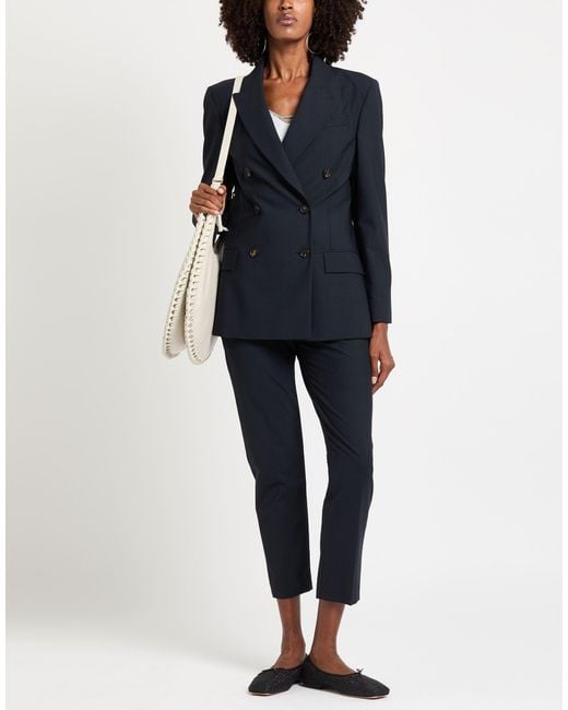 Brunello Cucinelli Black Midnight Blazer Virgin Wool, Polyamide, Elastane