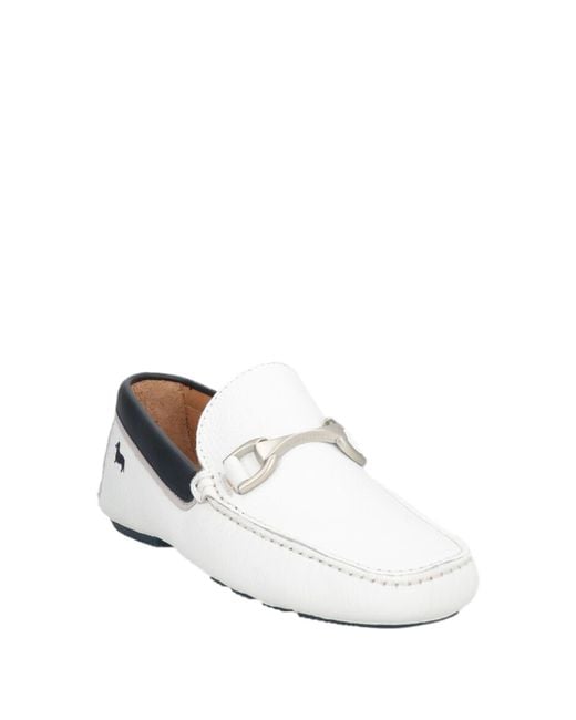Harmont & Blaine White Loafers Leather for men