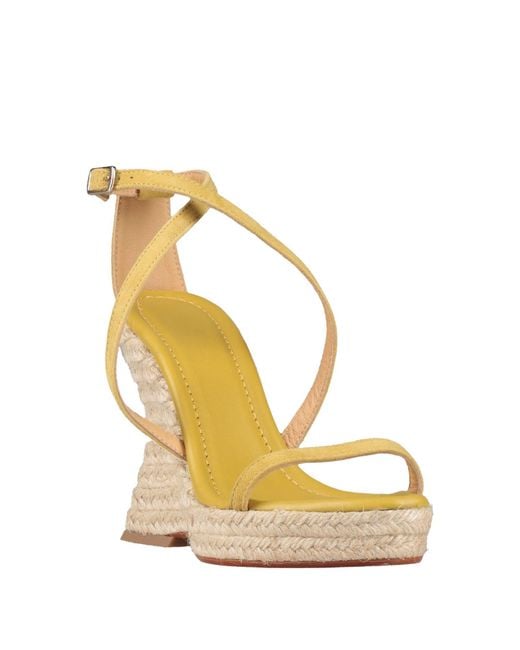 Castaner Metallic Sandals