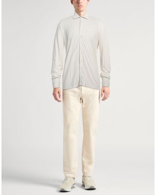 Camisa Herno de hombre de color White