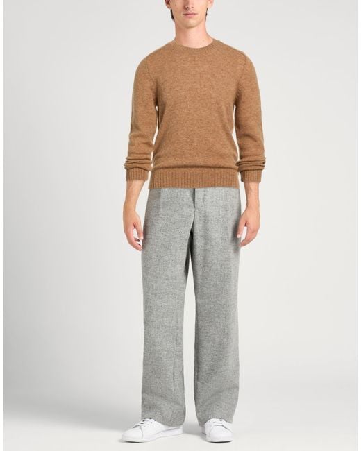 Gran Sasso Brown Sweater Virgin Wool for men