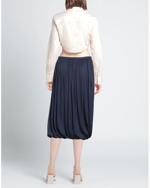 Sofie D'Hoore Blue Midi Skirt