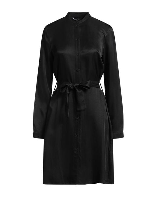 ARMANI EXCHANGE Black Mini Dress