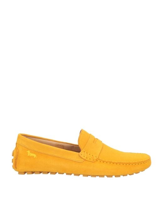 Harmont & Blaine Yellow Marigold Loafers Leather for men