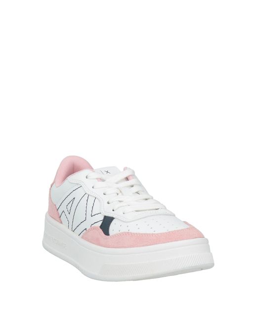ARMANI EXCHANGE White Trainers
