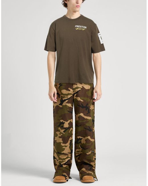 Heron Preston T-shirts in Green für Herren