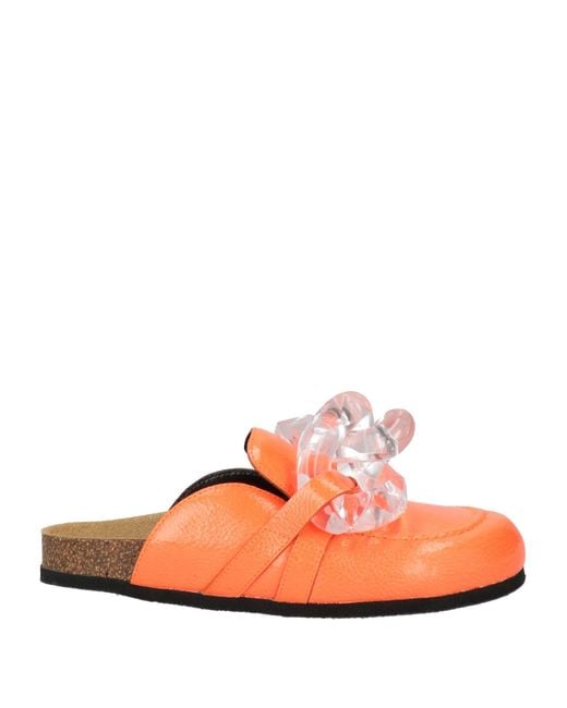 J.W. Anderson Orange Mules & Clogs