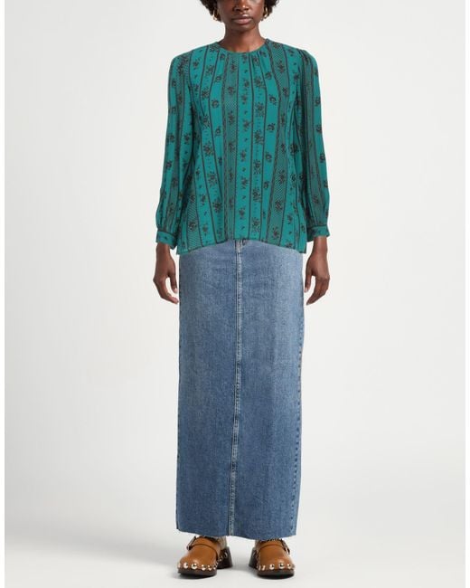 Antik Batik Green Top Viscose