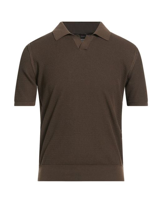 Pullover Roberto Collina de hombre de color Brown