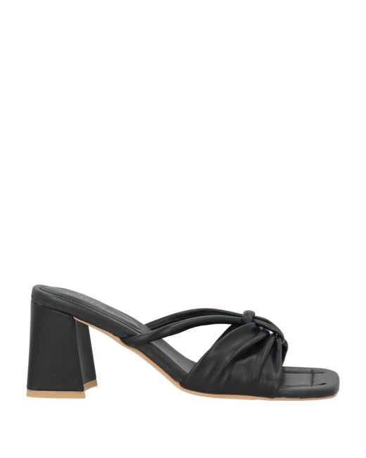 Twinset Black Sandals