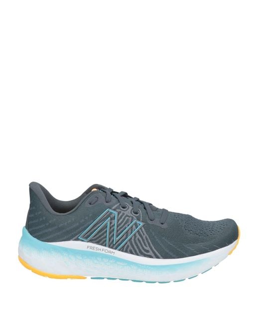 New Balance Blue Lead Sneakers Textile Fibers for men