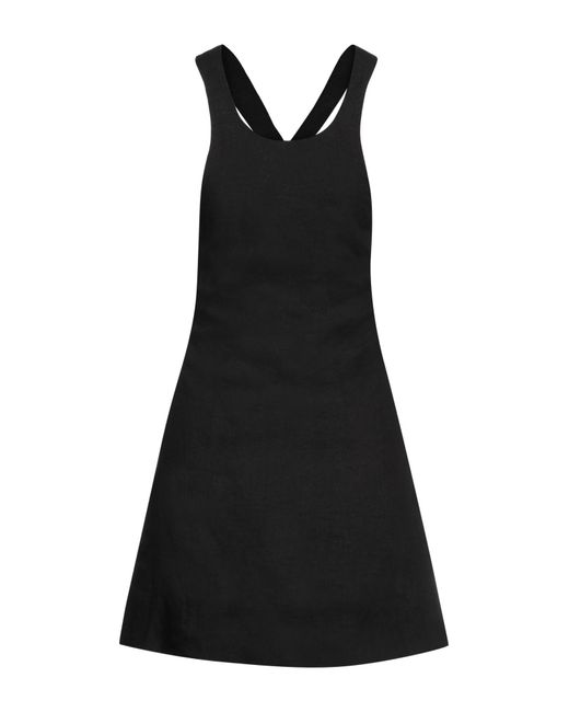 Three Graces London Black Mini Dress