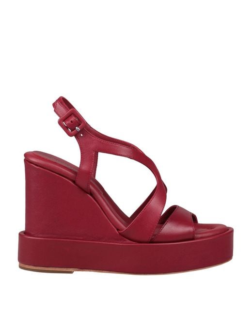 Paloma Barceló Red Sandals