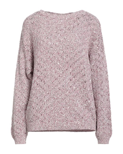 Eleventy Pink Sweater Cotton, Polyamide, Polyester