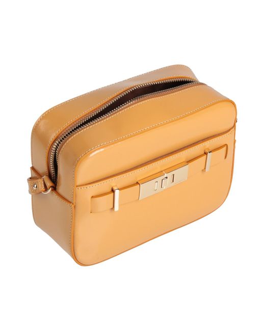 Borbonese Orange Cross-Body Bag