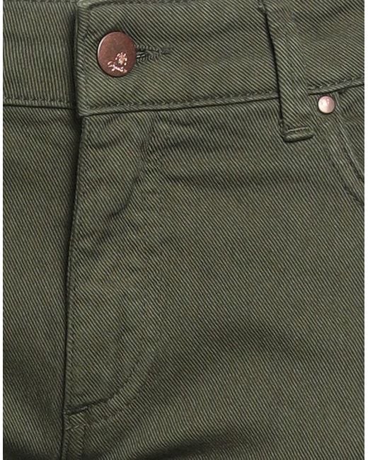 CIGALA'S Green Military Pants Cotton, Elastane