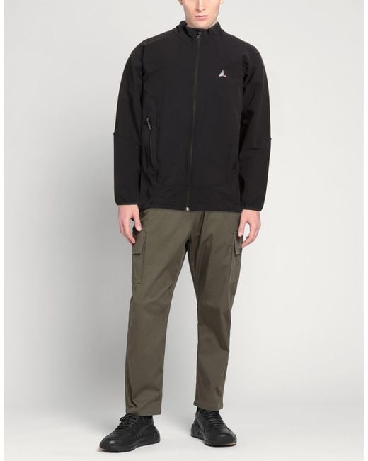 Roa Black Jacket Polyamide, Polyester, Elastane for men