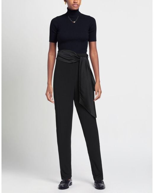 Compagnia Italiana Black Pants Polyester