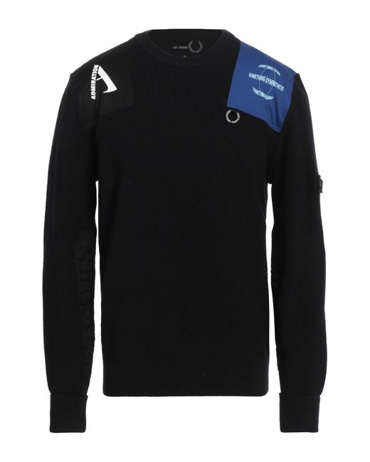 Fred Perry Black Jumper for men