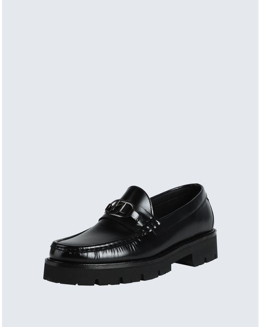 Karl Lagerfeld Black Loafers for men