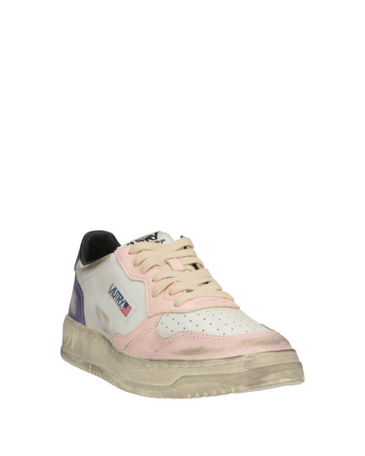 Autry White Trainers