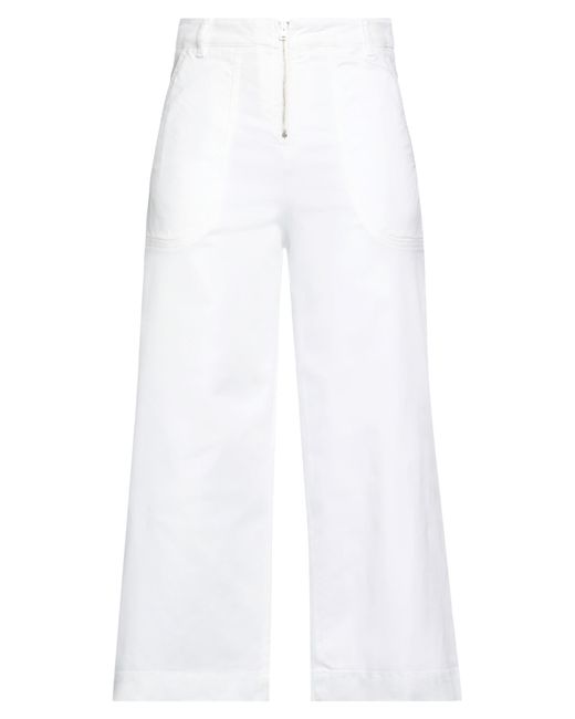 Anna Molinari White Jeans