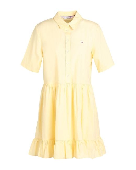 Tommy Hilfiger Yellow Mini-Kleid