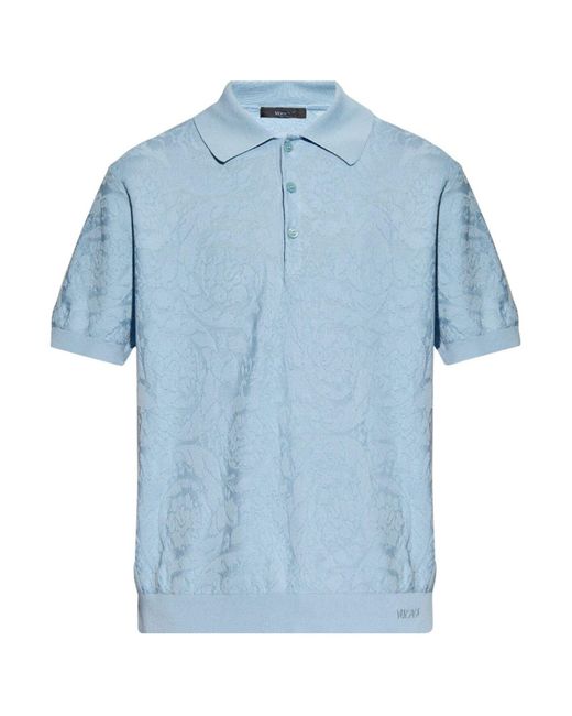 Versace Poloshirt in Blue für Herren