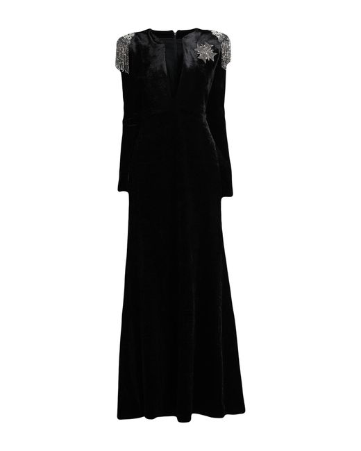 Giorgio Armani Black Maxi Dress