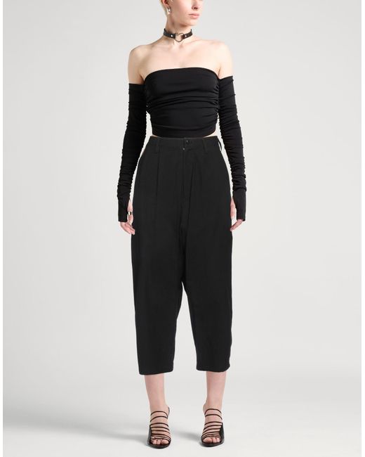 Pantalone di Y's Yohji Yamamoto in Black