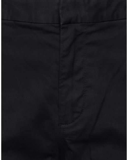 Dondup Black Pants Cotton, Elastane for men