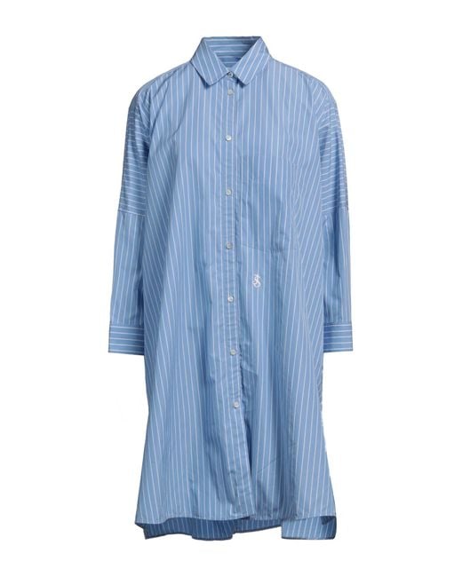 Jil Sander Blue Shirt Cotton