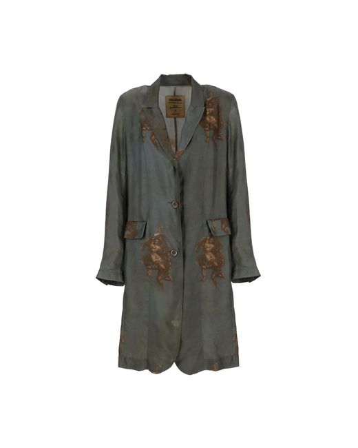 Manteau long et trench Uma Wang en coloris Gray