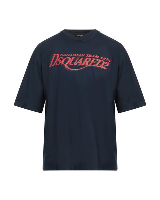 Camiseta DSquared² de hombre de color Blue
