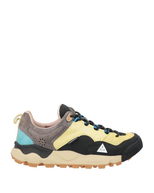 Flower Mountain Yellow Trainers for men