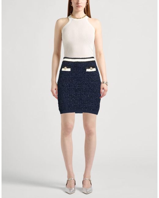 Guess Blue Mini Skirt