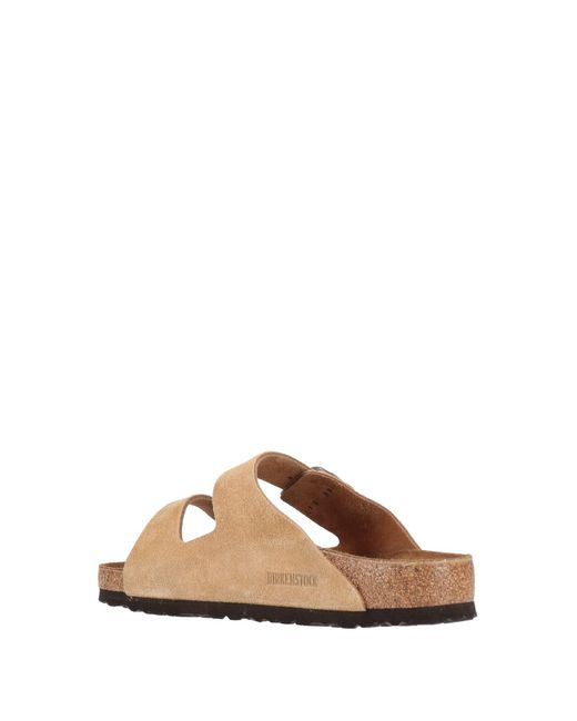 Birkenstock White Camel Sandals Leather for men