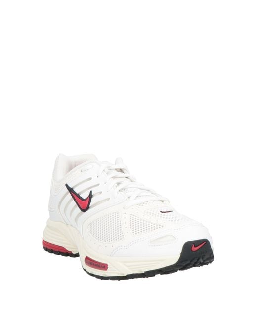 Nike White Sneakers Textile Fibers