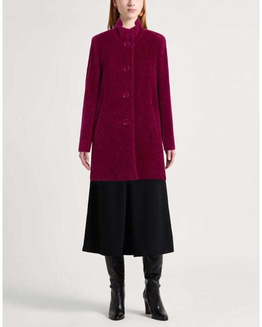 Cinzia Rocca Purple Coat