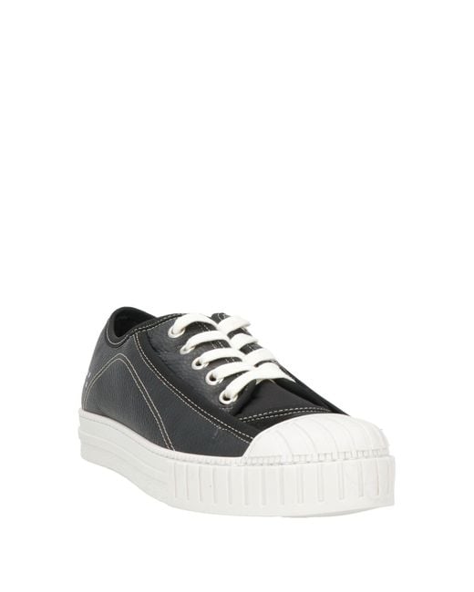 ANT/WERP Black Sneakers Soft Leather for men