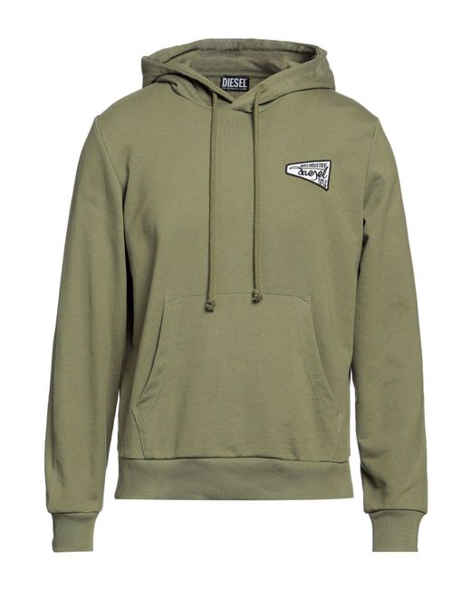 Diesel 2025 green sweatshirt