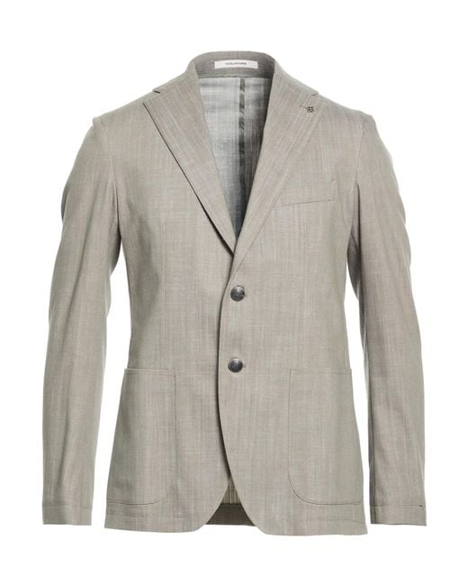 Tagliatore Gray Blazers for men
