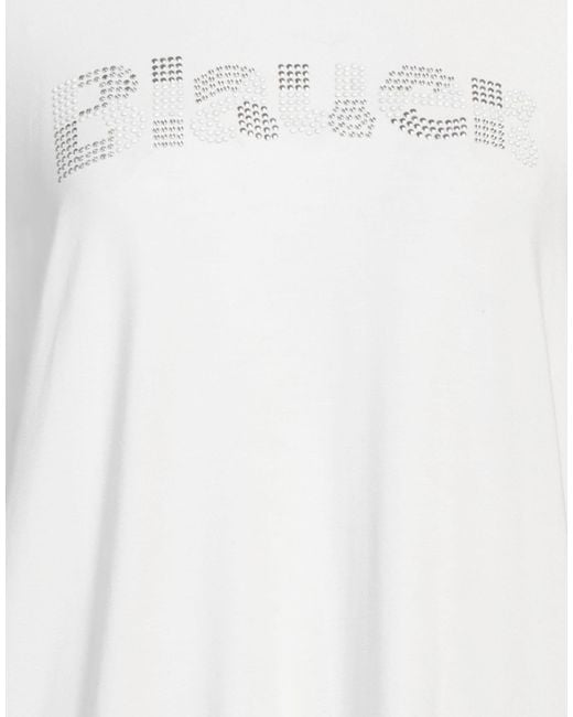 Blauer White T-Shirt Modal, Elastane
