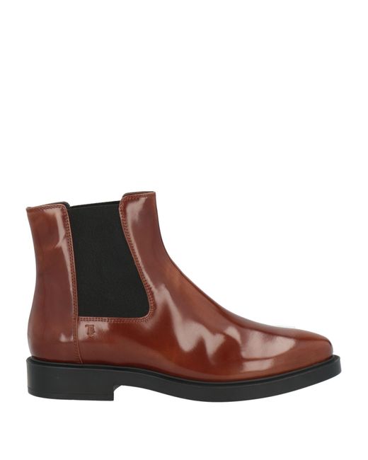 Tod's Brown Stiefelette