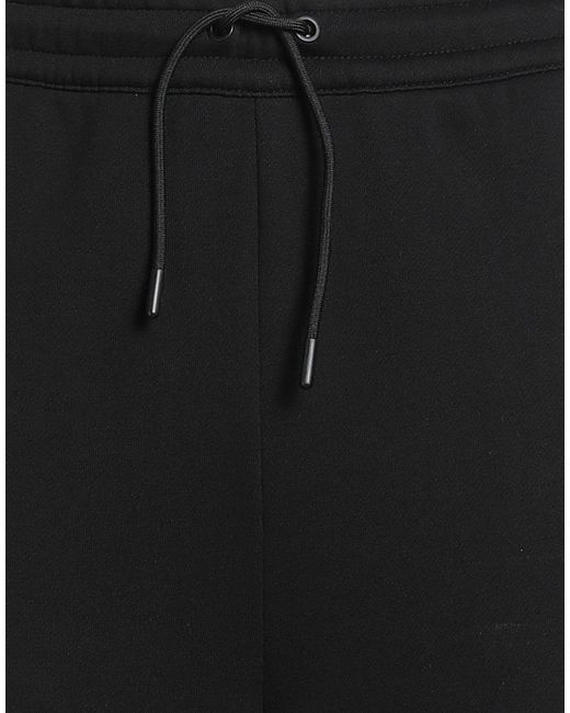 EA7 Black Pants Cotton, Elastane for men