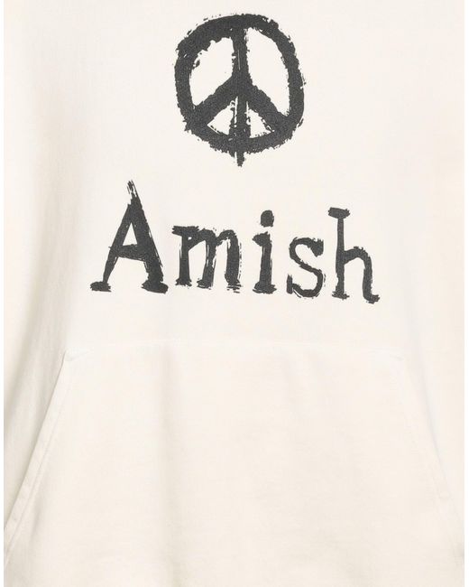 AMISH Sweatshirt in White für Herren