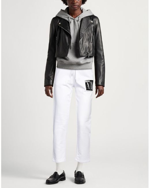 ARMANI EXCHANGE White Pants