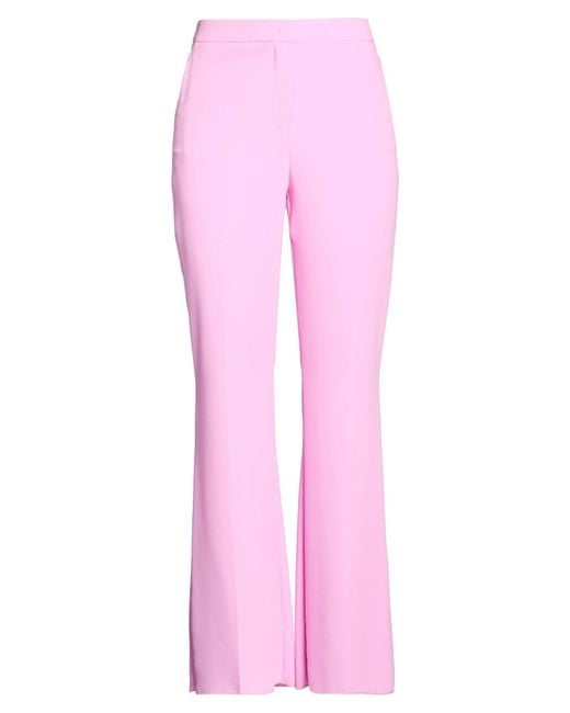Camilla Pink Pants Polyester, Elastane