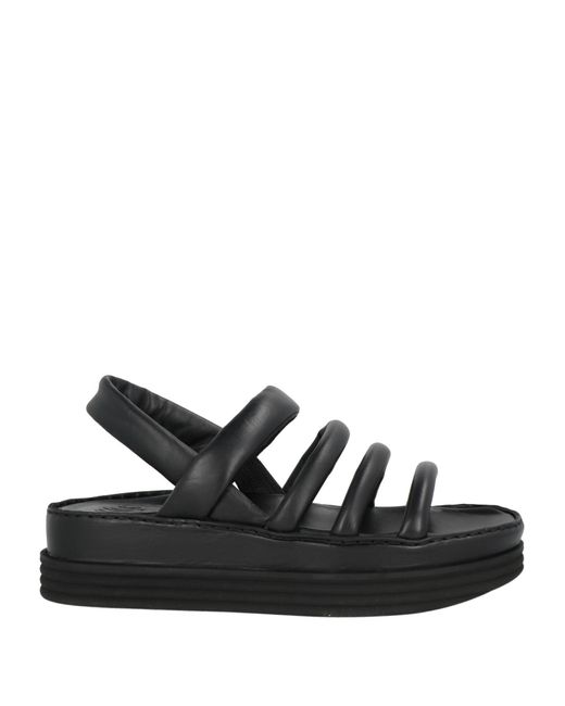 Ixos Black Sandals