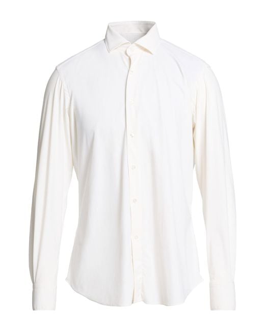 Barbati White Shirt for men